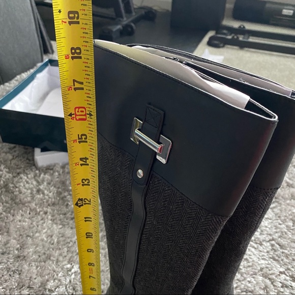 NEW IN BOX! Kendra Scott Herringbone Riding Winter Fall Boots - Size 10 - Picture 2 of 6